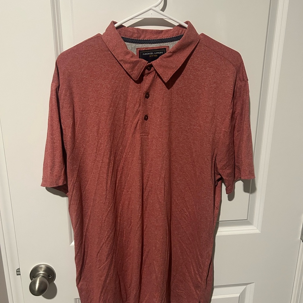 Men's Red Polo Shirt